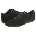 Bronx Shoes 63867 Paris Lace Suede Charcoal Crosta