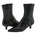Circa Joan & David Gamlen Black Leather(Size 6 M)