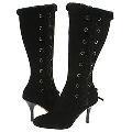 Circa Joan & David Millie Black/Black Suede