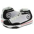 Converse Birdseye Mid White/Black/Red