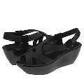 BCBG Max Azria Mariata Black Elastic Satin