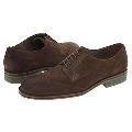 Tommy Bahama Milan Dark Brown Suede Oxfords