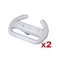 2 Steering Wheels for Nintendo Wii Remote