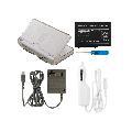 2 Chargers, Li-ion Battery Pack, and Case for Nintendo DS Lite