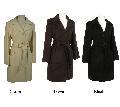 Nicole Women's Classic Angora Blend Belted Coat