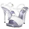 Two Lips Linda Bridal/Pewter Sandals