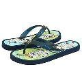 Ed Hardy Men's White/ Navy Flip-flop Sandals