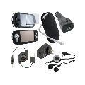 USB Charger, Skin Case, Pouch, Head Set and Protector for Sony PSP 3000