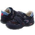 Primigi Kids Mock (Infant/Toddler) Navy Leather Athletic