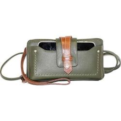 Women's Nino Bossi Crisscross Phone Wallet Green