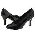 Vaneli Plover Black Patent Pumps/Heels