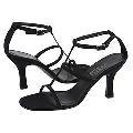 Vaneli Tereza Black Nuvola Fabric Sandals