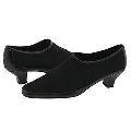 Vaneli Vesta Black Nicole Stretch With Black Nappa Pumps/Heels