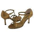 Vaneli Tadeg Bronze Raso Kid Sandals