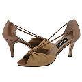 Vaneli Panga Bronze Nitry Stretch w/ Almond Patent Pumps/Heels