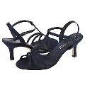 Vaneli Lenita Navy Satin Sandals