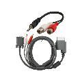 Xbox 360 HD VGA AV Cable + RCA To 3.5MM Adapter