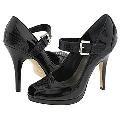 Nine West Dyana Black Multi Patent-971 Pumps/Heels
