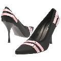 Two Lips Tram Black/Pink Pumps/Heels