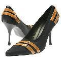 Two Lips Tram Black/Orange Pumps/Heels