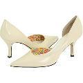 AK Anne Klein Christa Native Cream Pumps/Heels