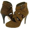 Nine West Jezebelle Dark Green Leather Boots