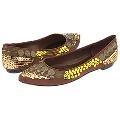 Nine West Nedim Brown Satin Flats