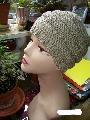 Saras Aunt in Manhattan Acrylic Hand-knitted Solid Bubble Hat (USA)