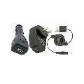 AC Wall Adapter + CAR Charger + USB Cable for SONY PSP