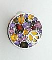 Meredith Leigh Sterling Silver Multi-gemstone Peace Ring