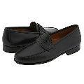 Allen-Edmonds Forti Black Calf Loafers