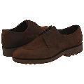Allen-Edmonds Malone Dark Brown Distressed Leather Oxfords