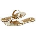 Report Steph Light Gold Sandals