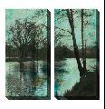 Sara Abbott 'The Arbor' Oversized Canvas Art Set