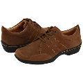 Softspots Cami Dark Brown Nubuck Oxfords