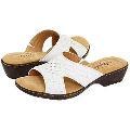 Softspots Ariel White Sandals