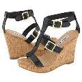 Steve Madden Lilacc Black Patent Sandals