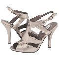 Steve Madden Max II Pewter Leather Sandals
