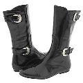 Steve Madden Timor Black Patent Boots