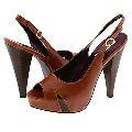 Steve Madden Rappido Brown Leather Sandals