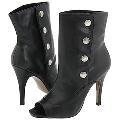 Steve Madden Roxsie Black Leather Boots