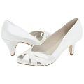 Steve Madden Seccco White Satin Pumps/Heels