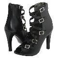 Steve Madden Rytz Black Leather Boots