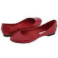Steve Madden Kobraa Red Snake Flats