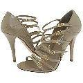 Steve Madden Sellena Taupe Patent Sandals