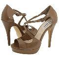 Steve Madden Gizella Taupe Patent Sandals