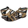 Steve Madden Catelina Bronze Leather Sandals