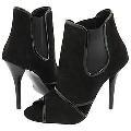 Steve Madden Melonie Black Suede Boots