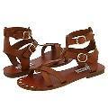Steve Madden Broose Tan Leather Sandals
