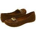 Steve Madden Kenedie Brown Suede Flats